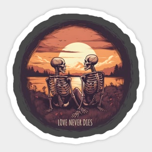 Love never dies Sticker